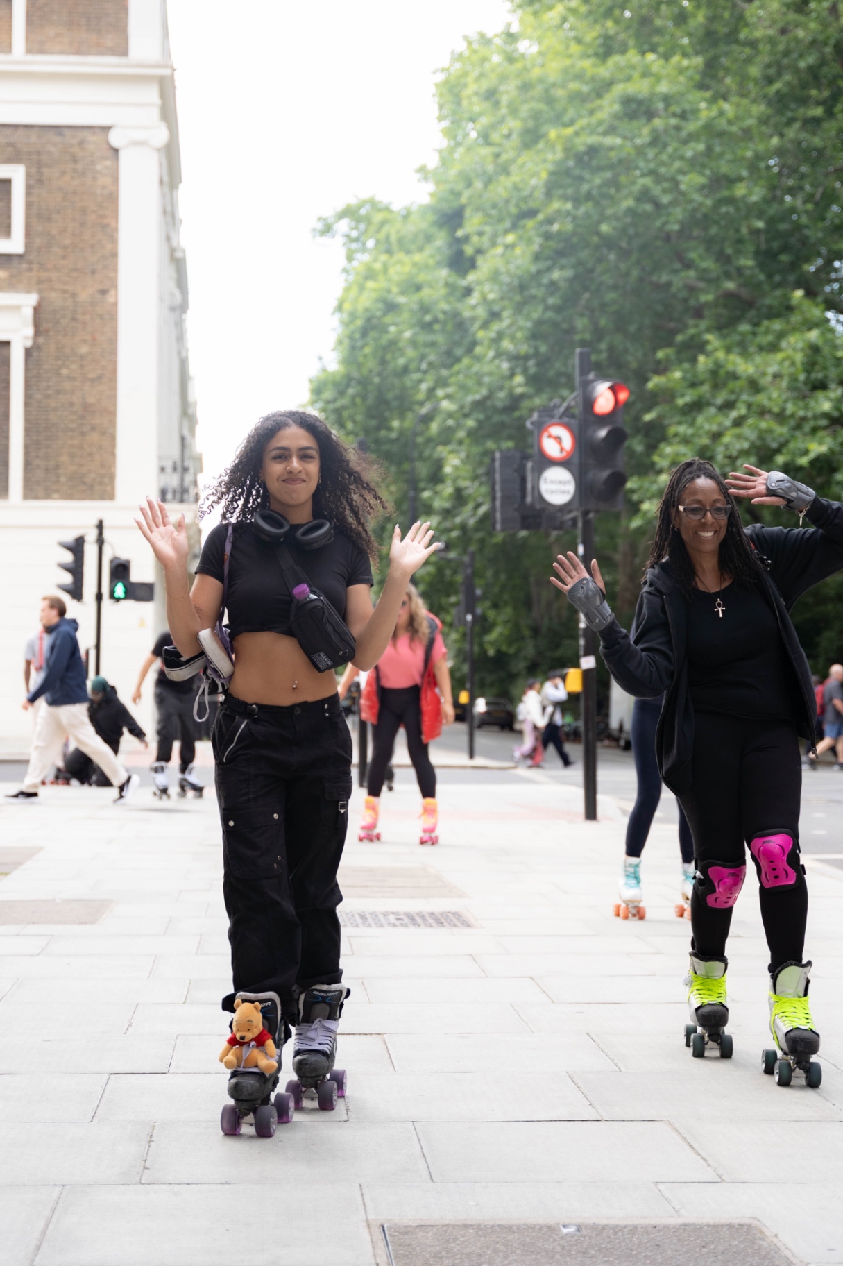 Skaters cruising through London